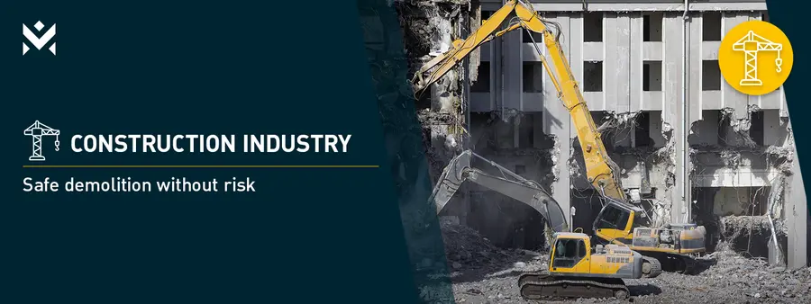 Construction industry – Safe demolition without risk