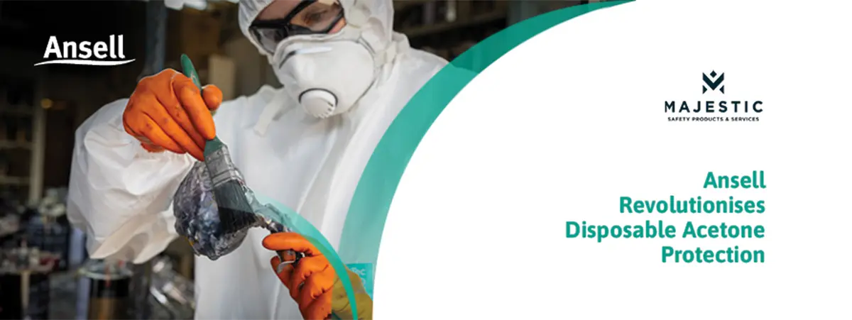 TouchNTuff™ 93-800: Market’s first disposable gloves with 15x longer acetone resistance