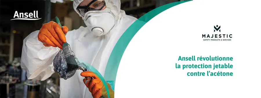 TouchNTuff™ 93-800 : le seul gant jetable du marché offrant une résistance à l’acétone 15 fois supérieure