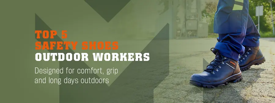 EMMA’s top 5 safety shoes for outdoor workers