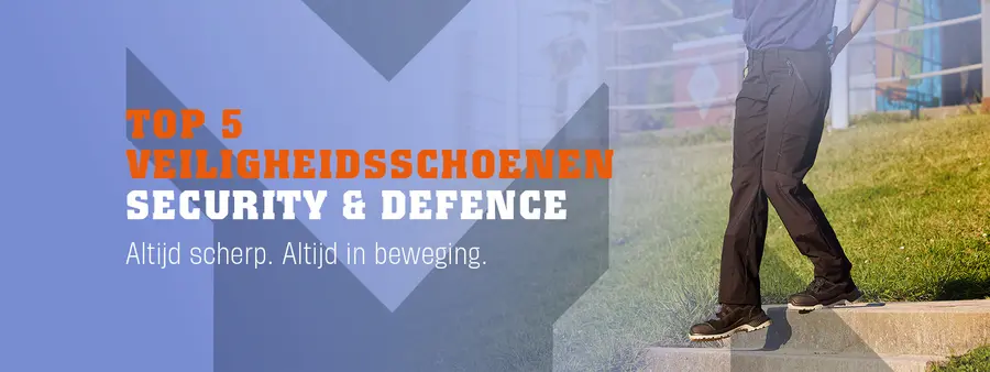 EMMA’s top 5 veiligheidsschoenen voor Security & defence