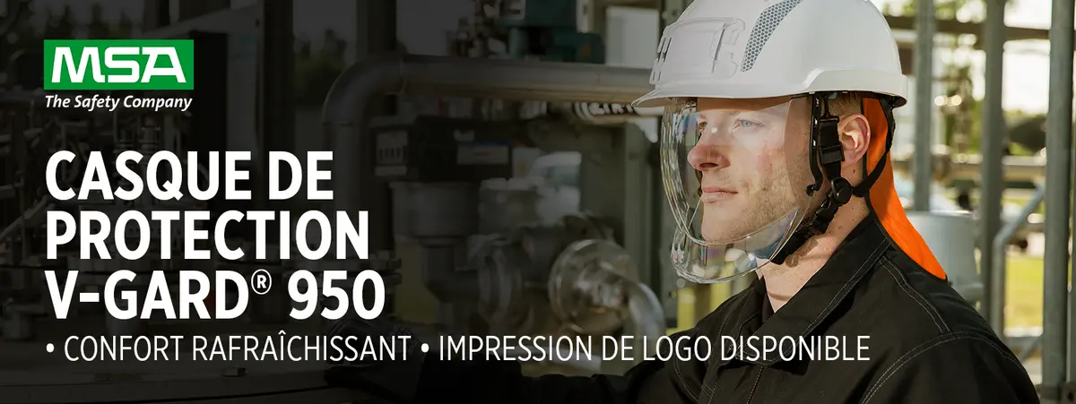 La casquette de protection MSA V-Gard® 950
