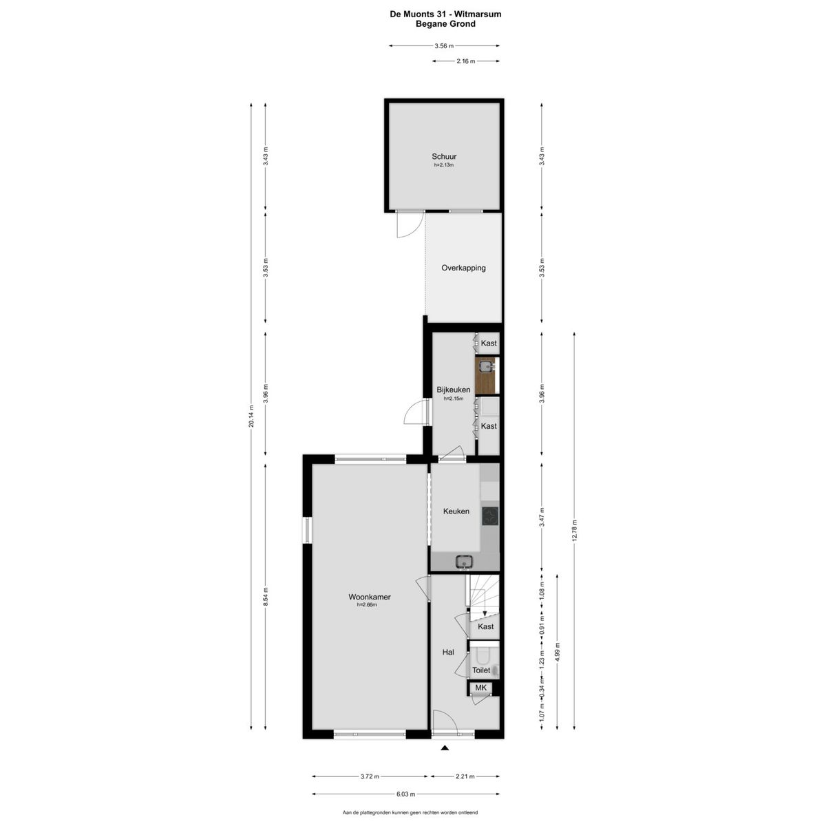 De Muonts 31, Witmarsum