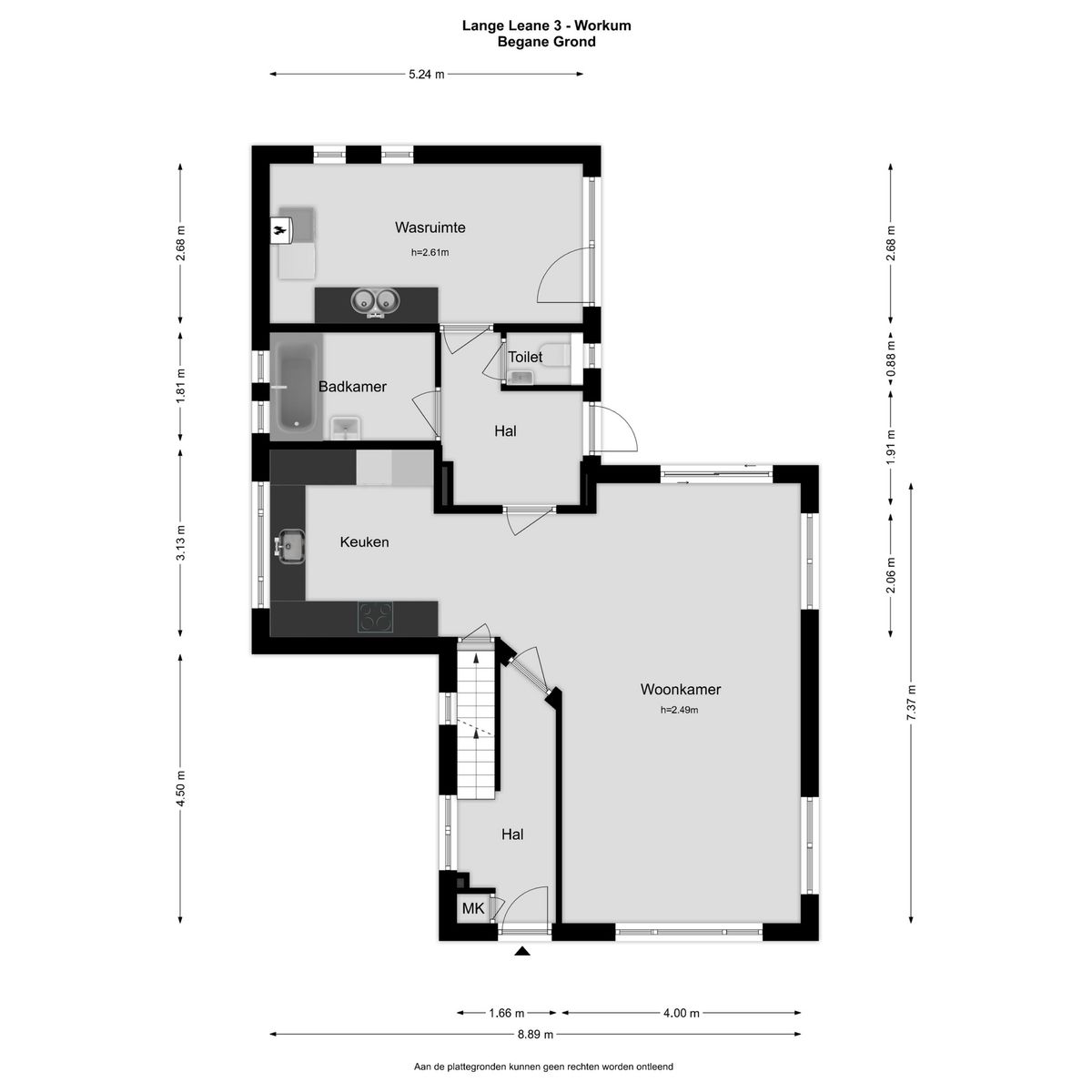 Lange Leane 3, Workum