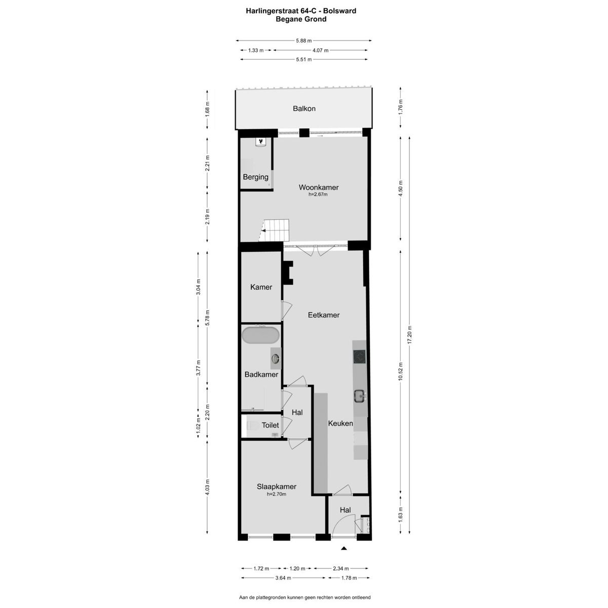 Harlingerstraat 64C, Bolsward
