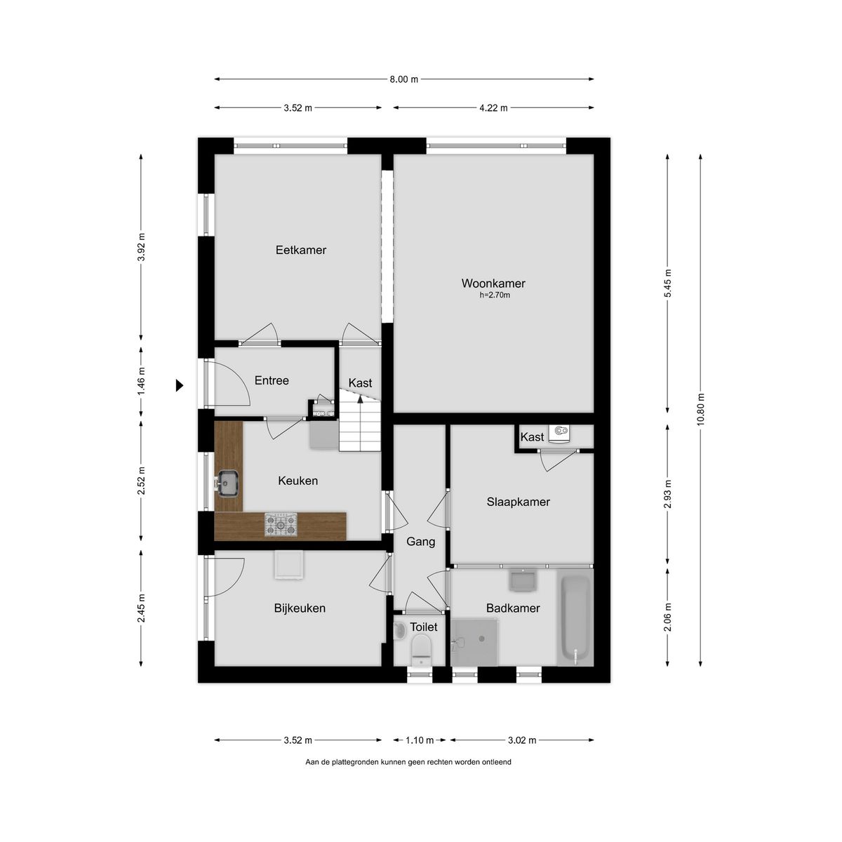 Petronella Moensstrjitte 10, Kubaard