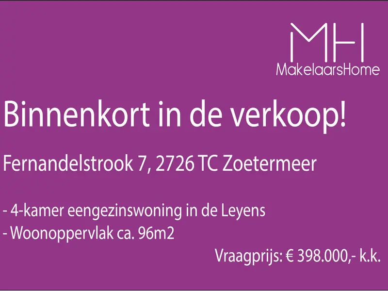 Fernandelstrook 7, Zoetermeer
