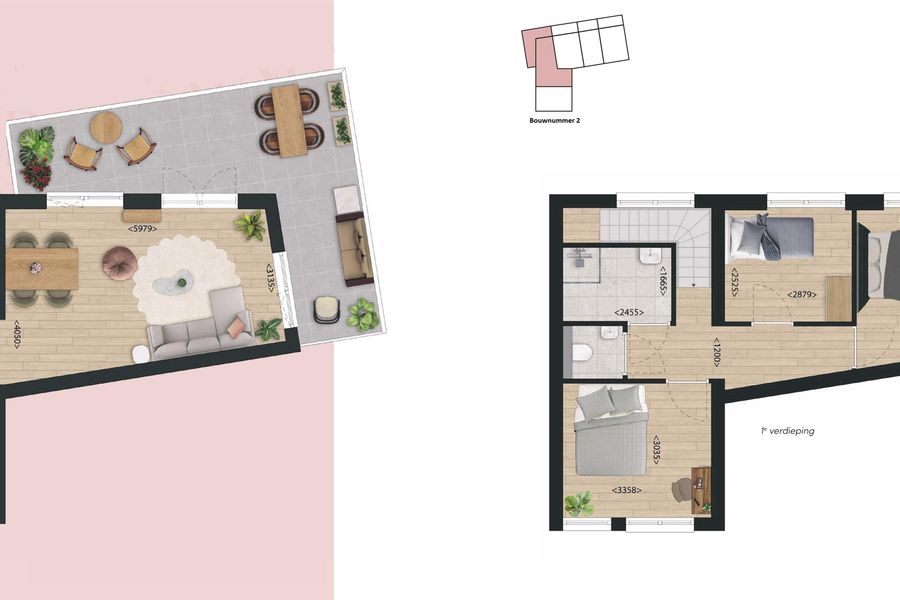 Hofwoning, bouwnummer 2 