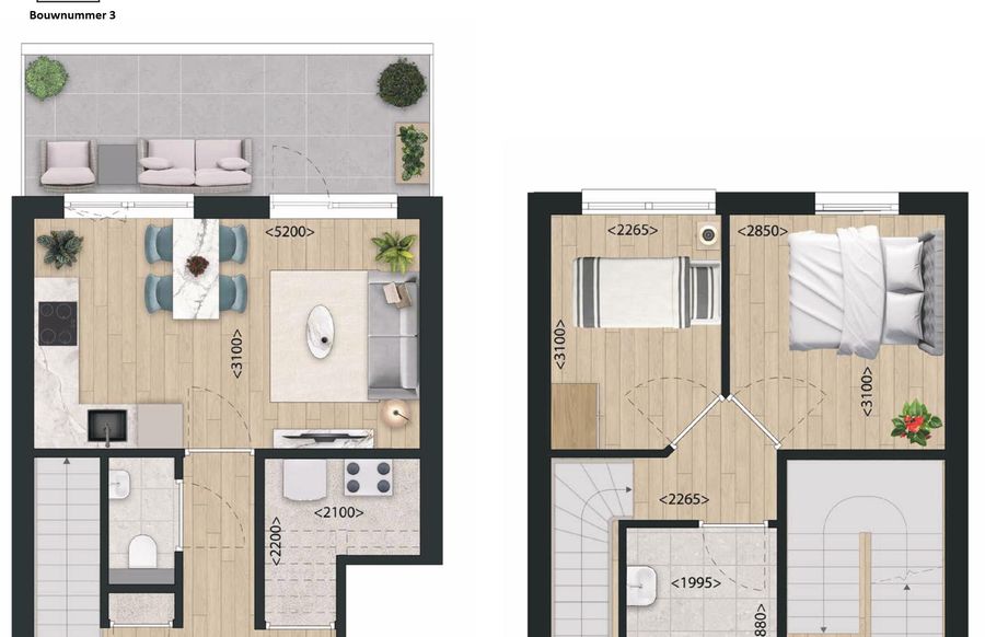 Hofwoning, bouwnummer 3 