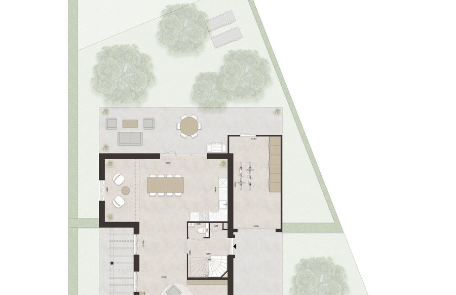 F60 - Vrijstaande villa met uitbouw, bouwnummer 36 