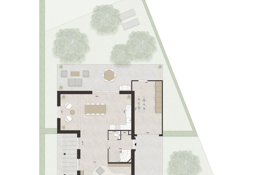 F60 - Vrijstaande villa met uitbouw, bouwnummer 36 