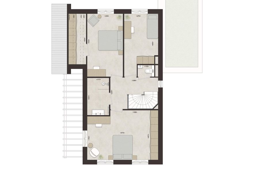 F60 - Vrijstaande villa met uitbouw, bouwnummer 36 