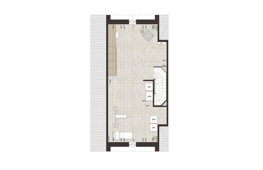 C57 - Royale hoekwoning dwarskap en erker, bouwnummer 25 