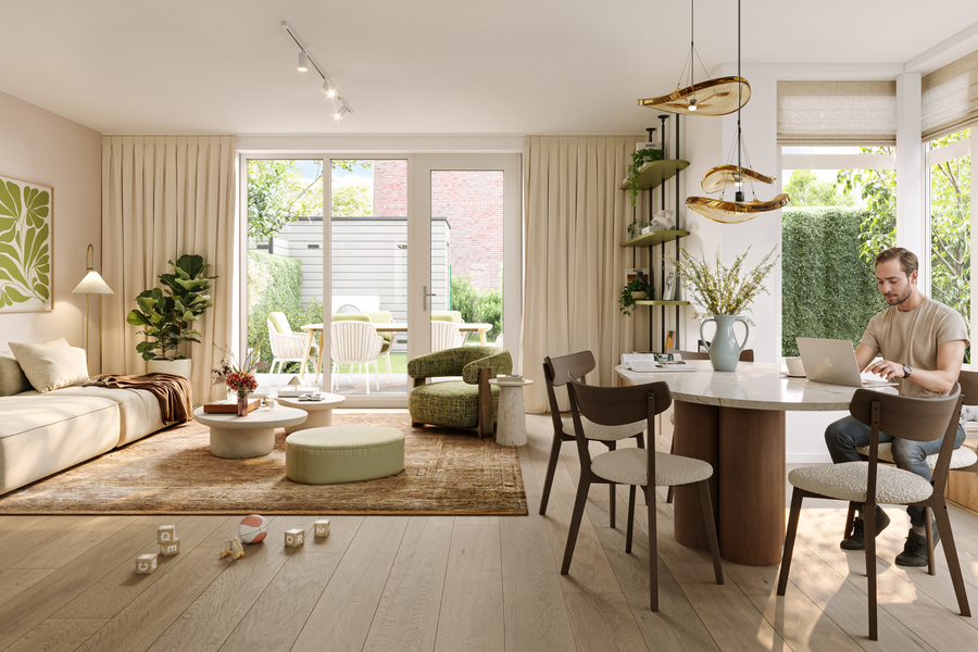 C54 - Royale hoekwoning dwarskap en erker, bouwnummer 18 