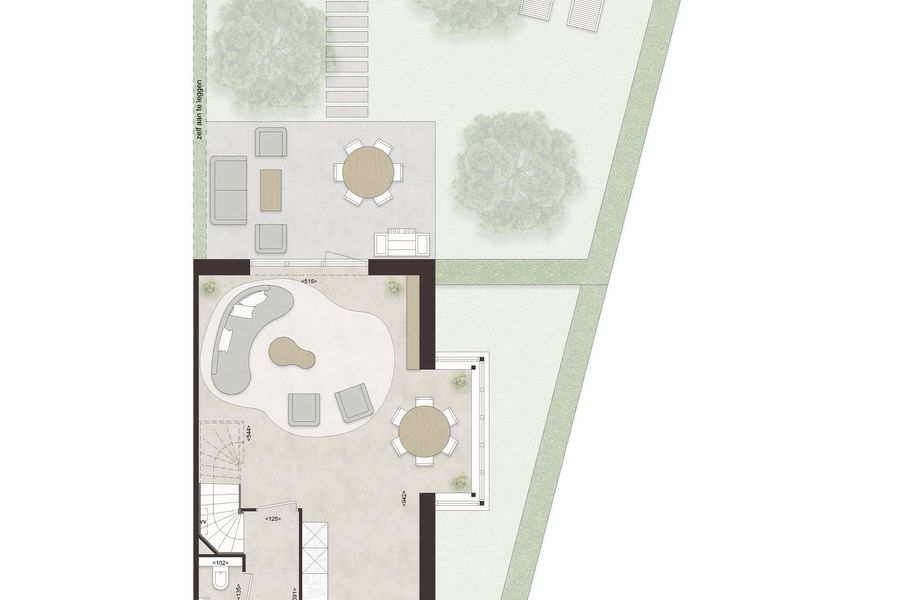 C54 - Royale hoekwoning dwarskap en erker, bouwnummer 18 