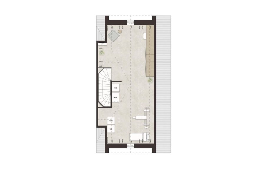 C54 - Royale hoekwoning dwarskap en erker, bouwnummer 18 