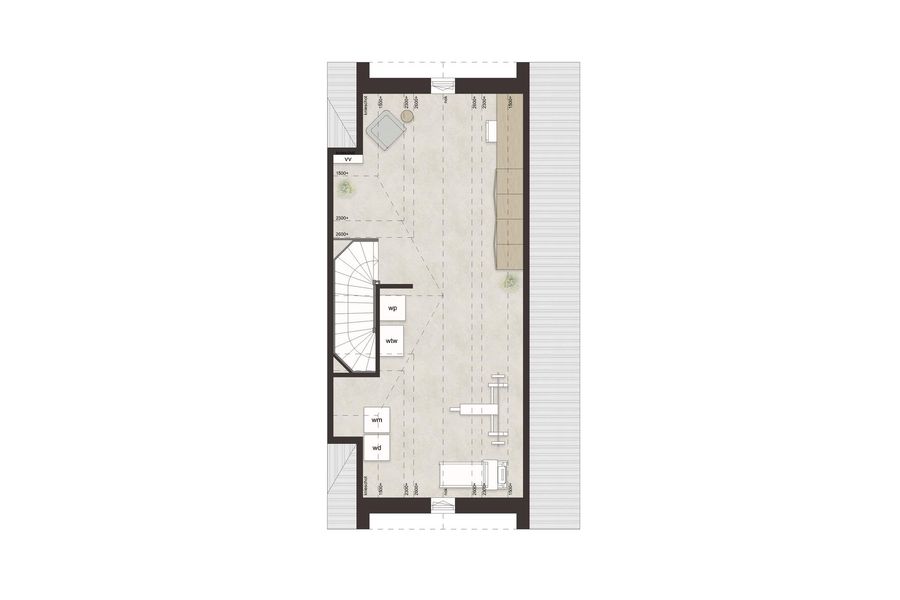 C54 - Royale hoekwoning dwarskap en erker, bouwnummer 18 