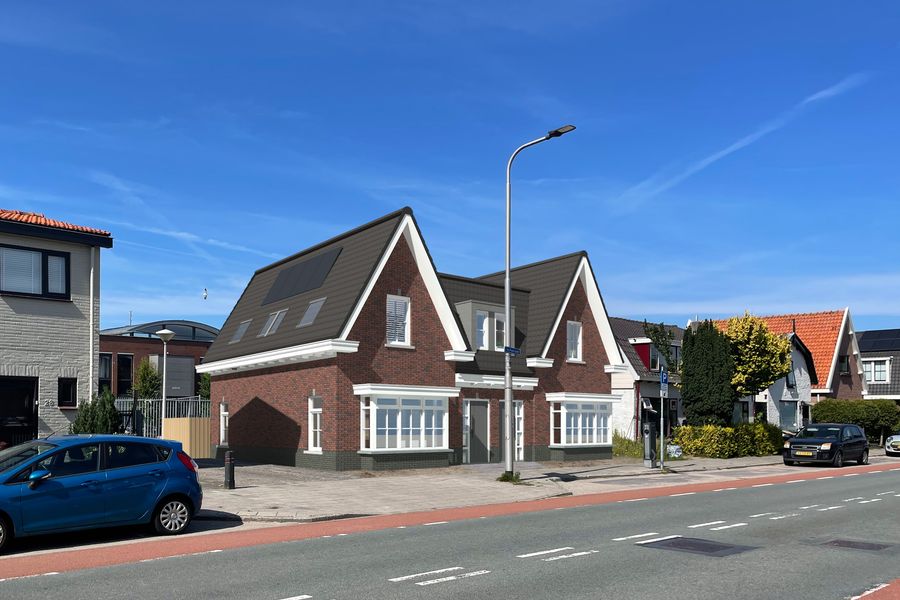 Nieuwbouw 2onder1kap 1e Poellaan 24, Lisse