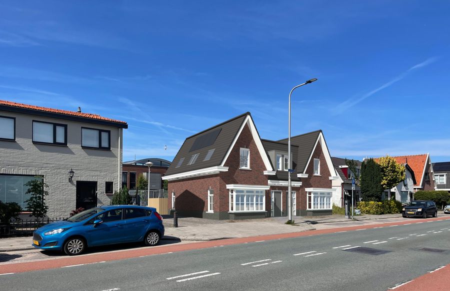 1e Poellaan 24A en 24B (2-onder-1-kapwoningen)