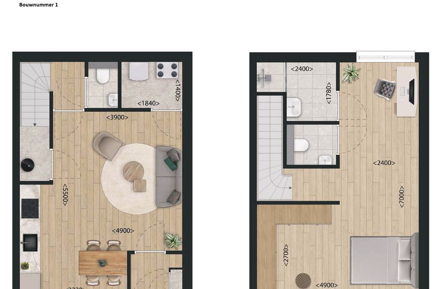 Hofwoning, bouwnummer 1 