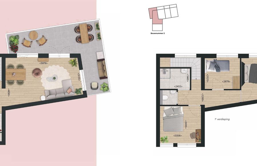 Hofwoning, bouwnummer 2 