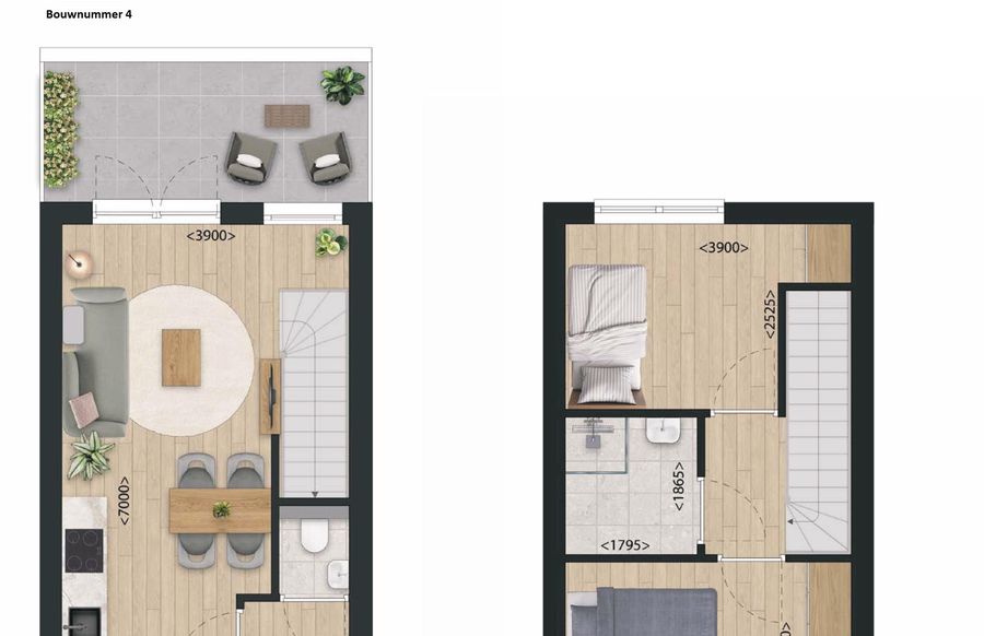 Hofwoning, bouwnummer 4 