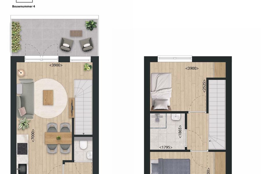 Hofwoning, bouwnummer 4 