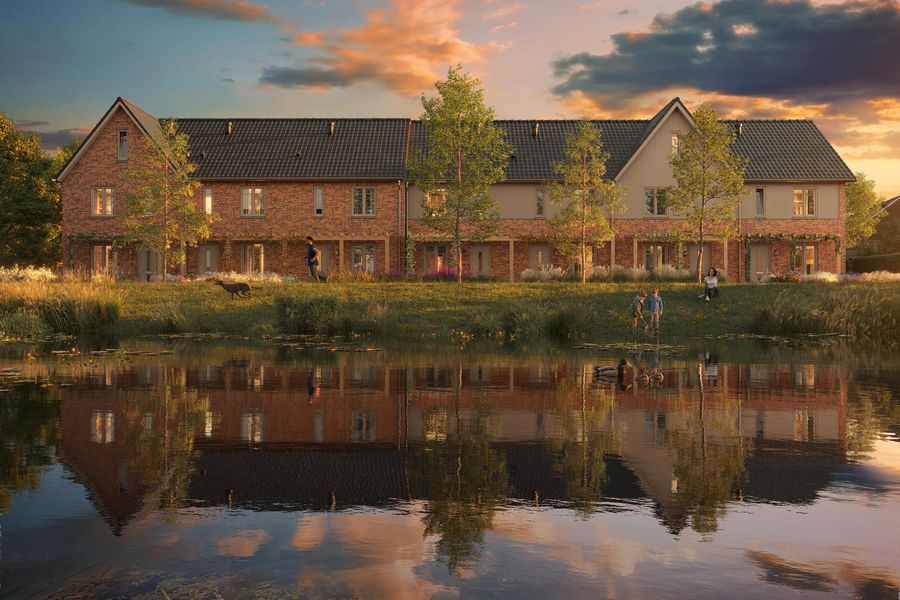 C57 - Royale hoekwoning dwarskap en erker, bouwnummer 25 