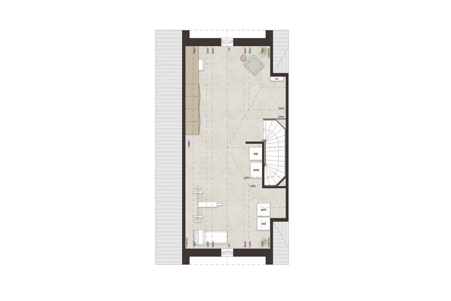 C57 - Royale hoekwoning dwarskap en erker, bouwnummer 25 