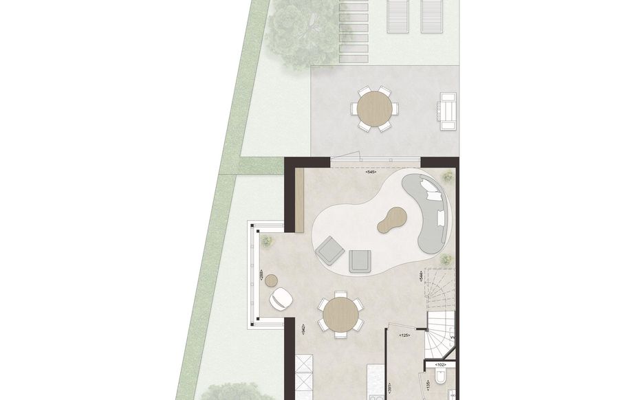 C57 - Royale hoekwoning dwarskap en erker, bouwnummer 25 