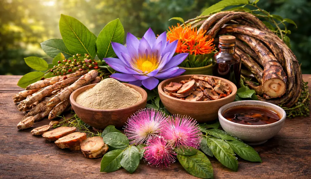 Which Plant for Stress or Burnout? Ashwagandha, Mulungu, Caapi, Blue Lotus and Bobinsana Compared