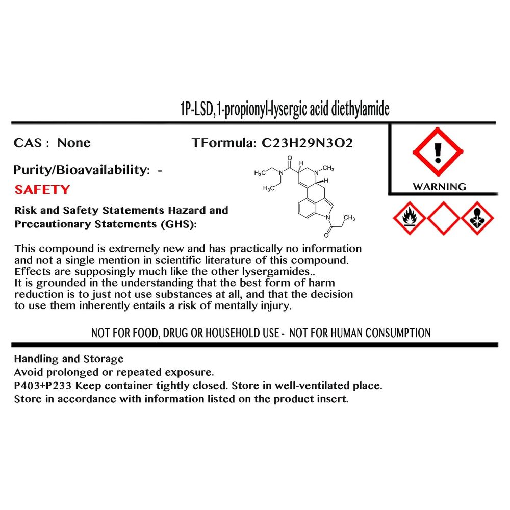 Microdose - 1P-LSD Microdosing blotters (10 x 20mcg)