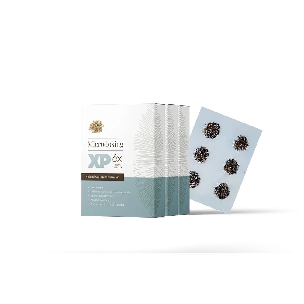 Microdose - 'Premium' Stacking Cordyceps Extract + Microdosing XP truffles + Vit. B12 