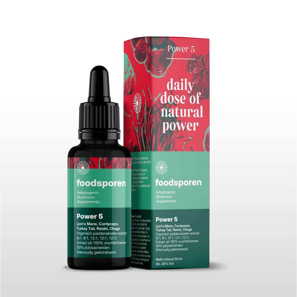 Microdose - Power 5 Blend Premium extract Foodsporen