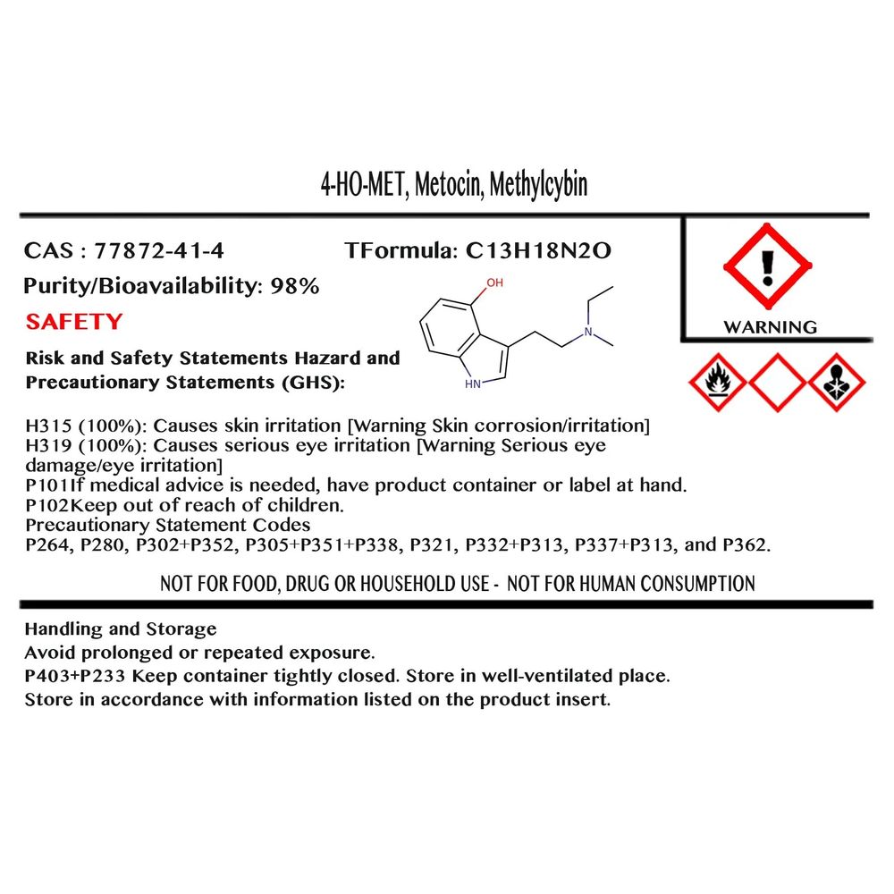 Microdose - Methylcybin Microdose Drops ((4-HO-MET) 