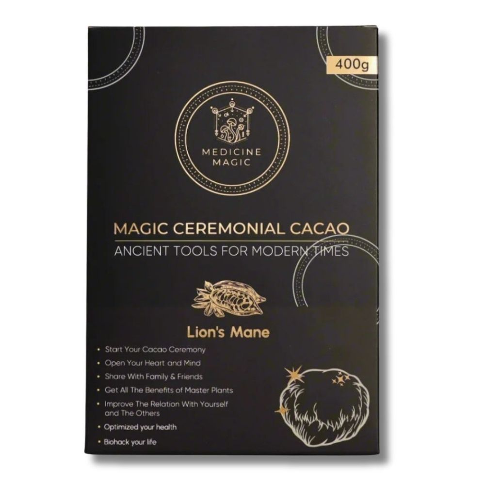 Microdose - Ceremoni&euml;le Cacao met Lion&rsquo;s Mane &ndash; Voor heldere focus en innerlijke rust