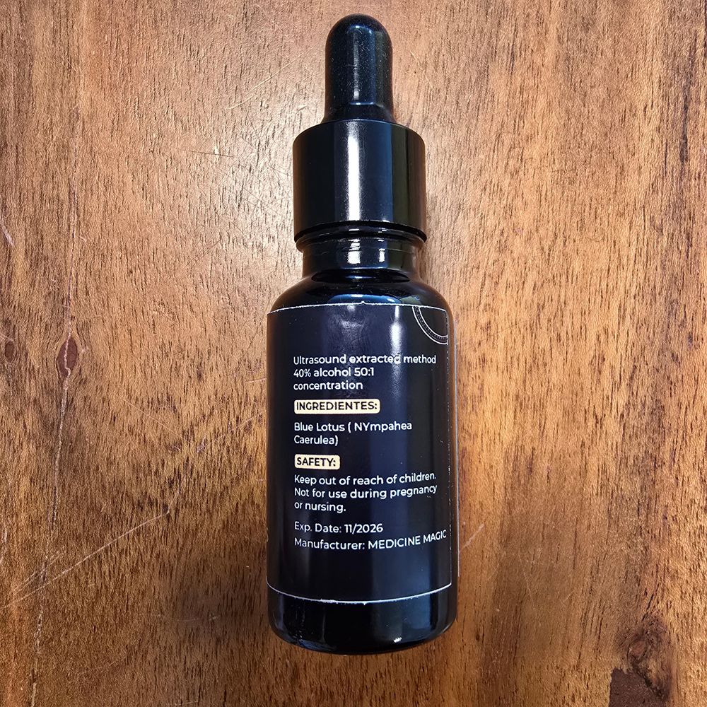 Microdose - Blue Lotus Tinctuur 50:1 &ndash; 20ml