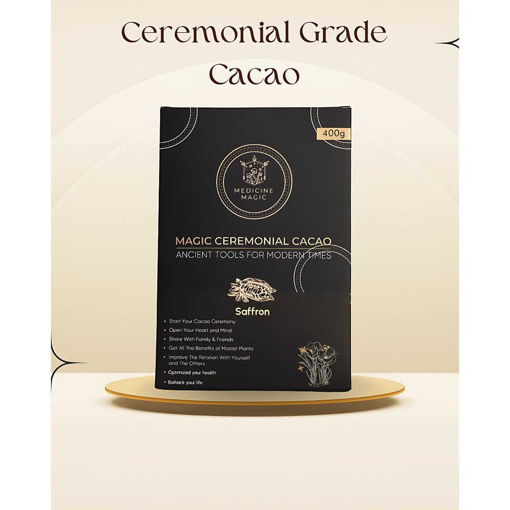 Microdose - Ceremoni&euml;le Cacao met Saffraan - Ontspanning en balans 