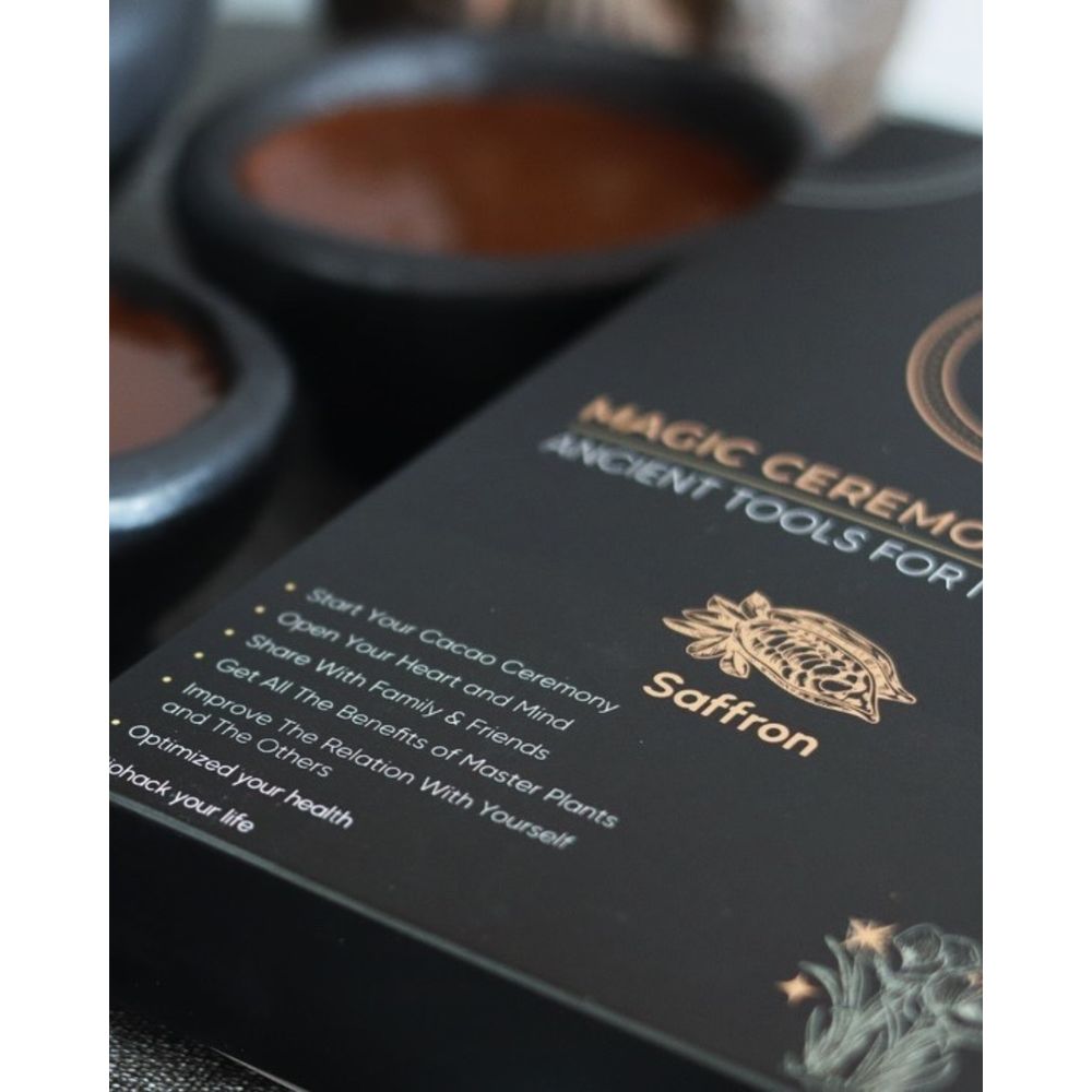 Microdose - Ceremoni&euml;le Cacao met Saffraan - Ontspanning en balans 