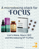 Microdose - Stamets Stack Lion's Mane Capsules + Microdosing XP Truffles +  Niacin