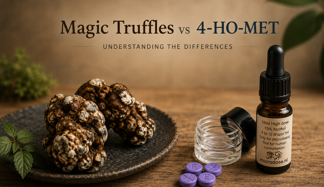 4-HO-MET vs Magic Truffles: Key Differences Explained