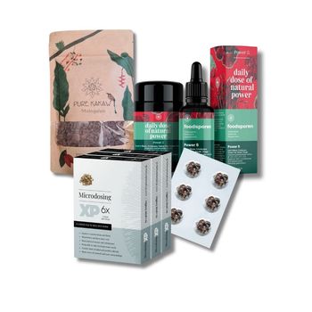 Microdose - Stacking Pure Cacao+Truffles+Power5 