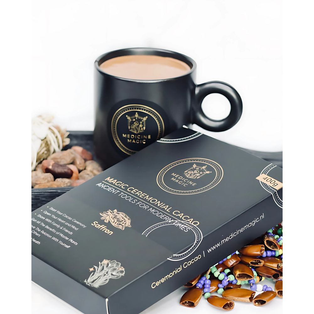 Microdose - Medicine Magic ceremonial cacao with saffron – for mood and balance