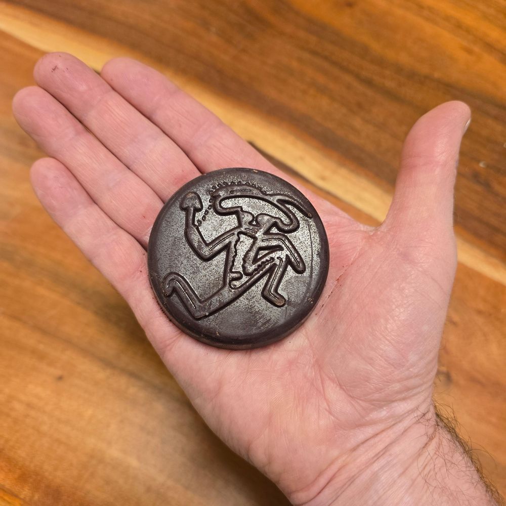 Microdose - Cacao Block with Mushroom 'Logo'