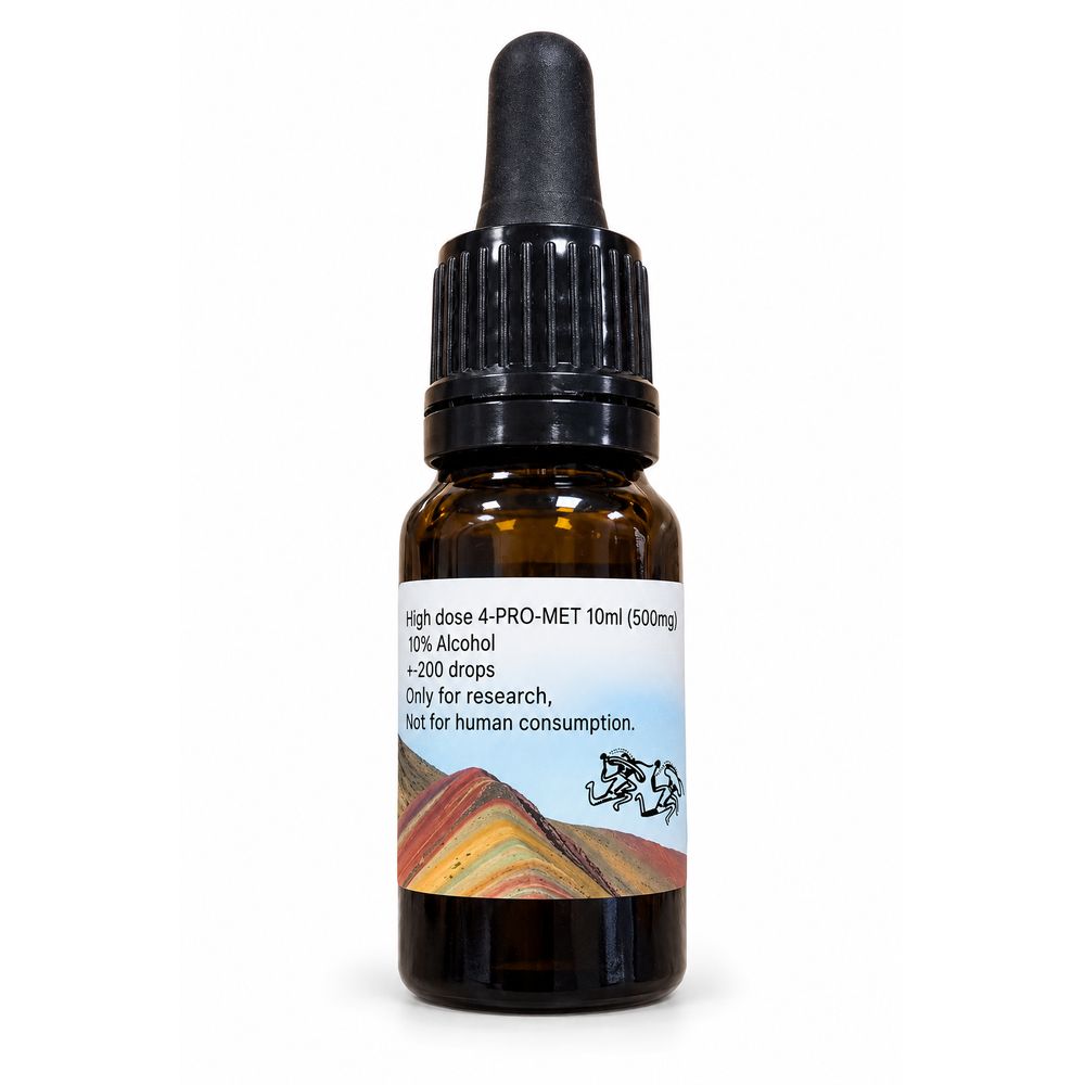 Microdose - High Dose 4-PrO-MET Druppels