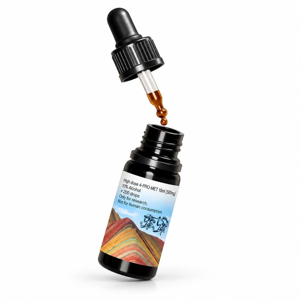 Microdose - High Dose 4-PrO-MET Druppels