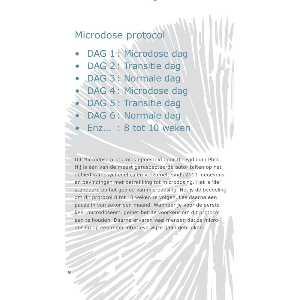 Microdose - Microdosing Noteboek (Dutch only)