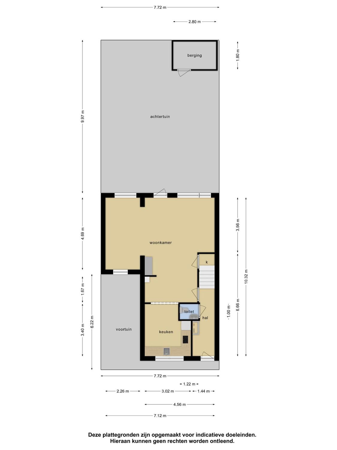 Plataanstraat 38, SPIJKENISSE plattegrond 4