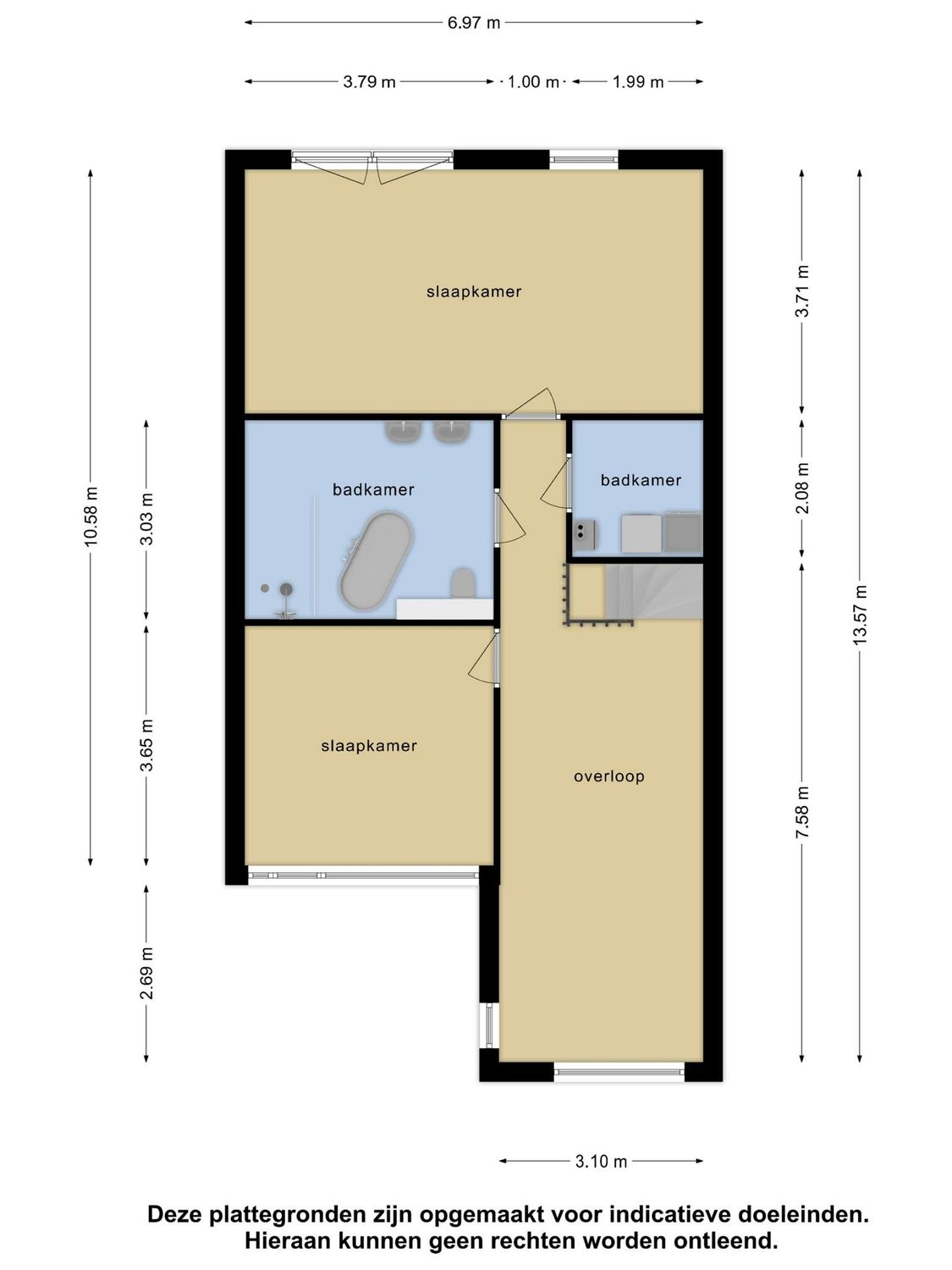 M. van Nispenstraat 12, SPIJKENISSE plattegrond 0