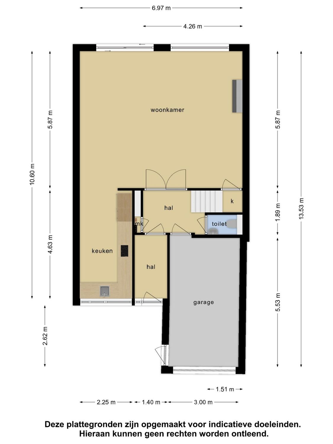 M. van Nispenstraat 12, SPIJKENISSE plattegrond 1